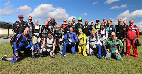 Jumpers Over Seventy Set Florida Record