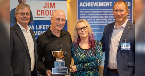 A Steadfast Dedication to Safety—Jim Crouch, D-16979, Receives the 2022 USPA Lifetime Achievement Award