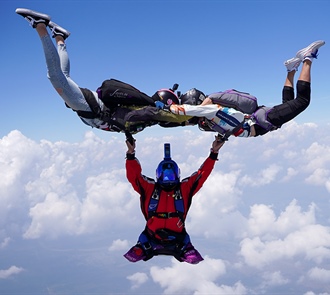 Skydivers Throw Down at Texas’ Come and Take It Boogie