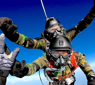 Skydivers Set World Record at 42,917 Feet
