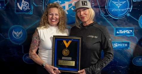 Curiosity, Commitment and a Life Well Flown —Maxine Tate, D-31547, receives the USPA Gold Medal for Meritorious Service