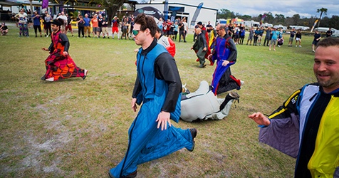 Skydive City Hosts New Wingsuit Boogie, Flockfest