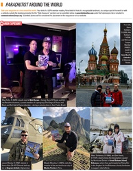 Parachutist Around the World