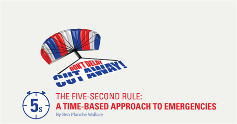Don’t Delay, Cut Away!—The Five-Second Rule: A Time-Based Approach to Emergencies