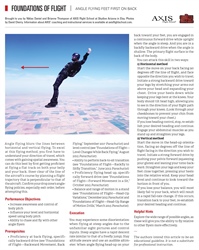 Foundations Of Flight | Angle Flying Feet First On Back
