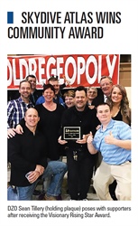 Skydive Atlas Wins Community Award